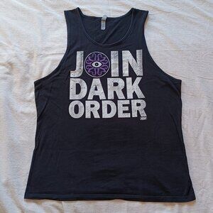 All Elite Wrestling AEW Brodie Lee "Join the Dark Order" Tank Top Adult XL